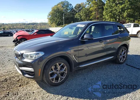 2021 BMW X3 xDrive30I from USA, damaged, VIN 5UXTY5C07M9H30019